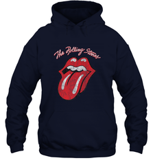Mens The Rolling Stones Script Tongue Logo Hooded Sweatshirt Hooded Sweatshirt - skytshirtshop