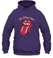 Mens The Rolling Stones Script Tongue Logo Hooded Sweatshirt Hooded Sweatshirt - skytshirtshop