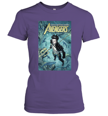 Marvel Namor Avengers Comic Cover Women's T-Shirt Women's T-Shirt - skytshirtshop