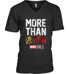 Marvel Studios Ten Years More Than A Fan Men's V-Neck Men's V-Neck - skytshirtshop