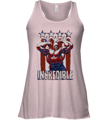 Marvel Hulk Incredible Stars and Stripes Women's Racerback Tank Women's Racerback Tank - skytshirtshop