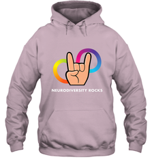 Neurodiversity Rocks Shirt Brain Autism Awareness Hooded Sweatshirt Hooded Sweatshirt - skytshirtshop