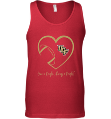 UCF Knights Football Inside Heart  Team  Apparel Men's Tank Top Men's Tank Top - skytshirtshop