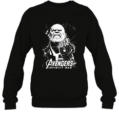 Marvel Infinity War Thanos Unicolor Stamp Crewneck Sweatshirt