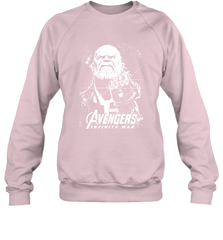 Marvel Infinity War Thanos Unicolor Stamp Crewneck Sweatshirt Crewneck Sweatshirt - skytshirtshop
