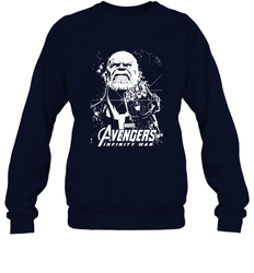 Marvel Infinity War Thanos Unicolor Stamp Crewneck Sweatshirt