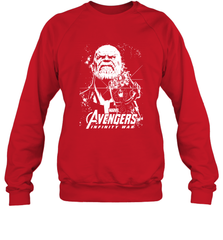 Marvel Infinity War Thanos Unicolor Stamp Crewneck Sweatshirt Crewneck Sweatshirt - skytshirtshop