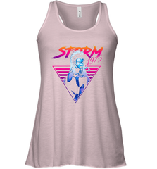 Marvel X Men Storm 80's Neon Retro Triangle Women's Racerback Tank Women's Racerback Tank - skytshirtshop