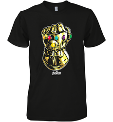 Marvel Avengers Infinity War Gauntlet Fist Men's Premium T-Shirt