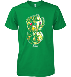 Marvel Avengers Infinity War Gauntlet Fist Men's Premium T-Shirt