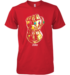 Marvel Avengers Infinity War Gauntlet Fist Men's Premium T-Shirt Men's Premium T-Shirt - skytshirtshop