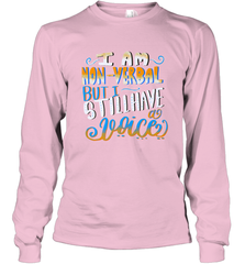 Special Needs NonVerbal Autism Awesome Long Sleeve T-Shirt Long Sleeve T-Shirt - skytshirtshop