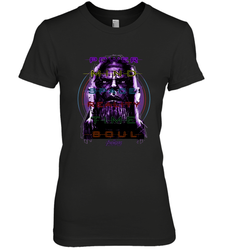 Marvel Infinity War Thanos Stones Manifest Women's Premium T-Shirt