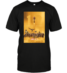 Marvel Studios 10 Years of Heroes Poster Men's T-Shirt Men's T-Shirt - skytshirtshop