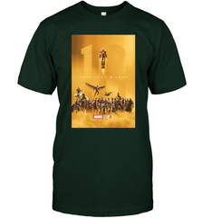 Marvel Studios 10 Years of Heroes Poster Men's T-Shirt Men's T-Shirt - skytshirtshop