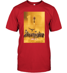 Marvel Studios 10 Years of Heroes Poster Men's T-Shirt Men's T-Shirt - skytshirtshop