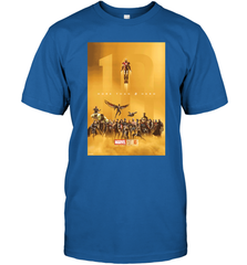 Marvel Studios 10 Years of Heroes Poster Men's T-Shirt Men's T-Shirt - skytshirtshop