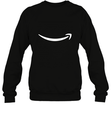 Smile Shirt  White Logo Crewneck Sweatshirt Crewneck Sweatshirt - skytshirtshop
