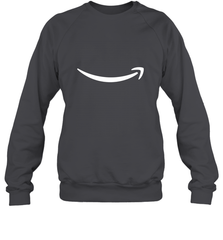 Smile Shirt  White Logo Crewneck Sweatshirt Crewneck Sweatshirt - skytshirtshop