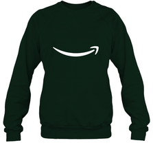 Smile Shirt  White Logo Crewneck Sweatshirt Crewneck Sweatshirt - skytshirtshop