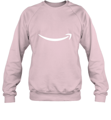 Smile Shirt  White Logo Crewneck Sweatshirt Crewneck Sweatshirt - skytshirtshop