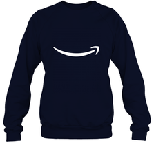 Smile Shirt  White Logo Crewneck Sweatshirt Crewneck Sweatshirt - skytshirtshop