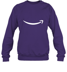 Smile Shirt  White Logo Crewneck Sweatshirt Crewneck Sweatshirt - skytshirtshop