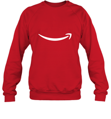Smile Shirt  White Logo Crewneck Sweatshirt Crewneck Sweatshirt - skytshirtshop