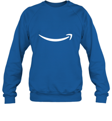 Smile Shirt  White Logo Crewneck Sweatshirt Crewneck Sweatshirt - skytshirtshop