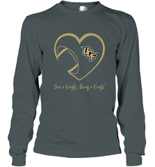 UCF Knights Football Inside Heart  Team  Apparel Long Sleeve T-Shirt Long Sleeve T-Shirt - skytshirtshop