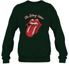 Mens The Rolling Stones Script Tongue Logo Crewneck Sweatshirt Crewneck Sweatshirt - skytshirtshop