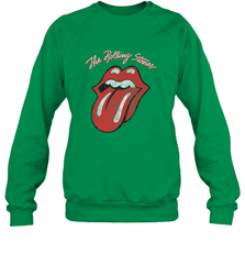 Mens The Rolling Stones Script Tongue Logo Crewneck Sweatshirt Crewneck Sweatshirt - skytshirtshop