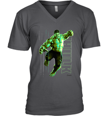 Marvel Infinity War Incredible Hulk Smash Men's V-Neck Men's V-Neck - skytshirtshop