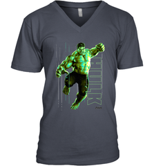 Marvel Infinity War Incredible Hulk Smash Men's V-Neck Men's V-Neck - skytshirtshop
