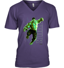 Marvel Infinity War Incredible Hulk Smash Men's V-Neck Men's V-Neck - skytshirtshop