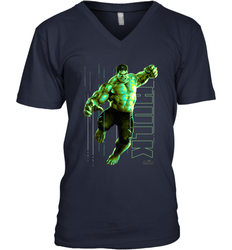 Marvel Infinity War Incredible Hulk Smash Men's V-Neck