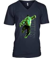 Marvel Infinity War Incredible Hulk Smash Men's V-Neck Men's V-Neck - skytshirtshop