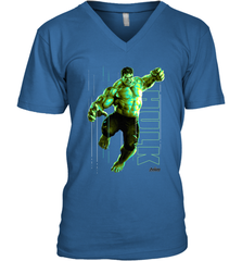 Marvel Infinity War Incredible Hulk Smash Men's V-Neck Men's V-Neck - skytshirtshop