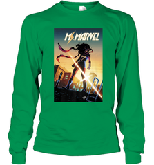Marvel Ms Long Sleeve T-Shirt Long Sleeve T-Shirt - skytshirtshop