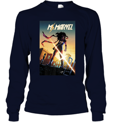 Marvel Ms Long Sleeve T-Shirt Long Sleeve T-Shirt - skytshirtshop