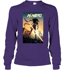 Marvel Ms Long Sleeve T-Shirt Long Sleeve T-Shirt - skytshirtshop
