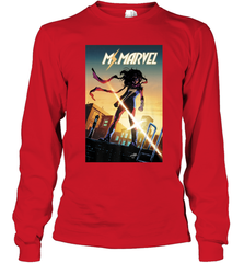 Marvel Ms Long Sleeve T-Shirt Long Sleeve T-Shirt - skytshirtshop