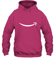 Smile Shirt  White Logo Hooded Sweatshirt Hooded Sweatshirt - skytshirtshop