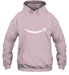 Smile Shirt  White Logo Hooded Sweatshirt Hooded Sweatshirt - skytshirtshop