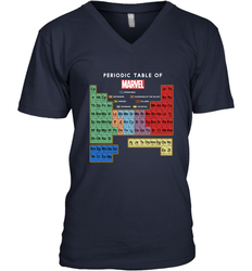 Marvel Ultimate Periodic Table Of Elements Men's V-Neck