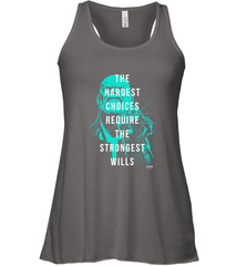 Marvel Infinity War Thanos Strongest Wills Women's Racerback Tank Women's Racerback Tank - skytshirtshop