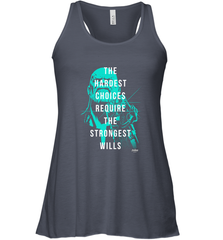 Marvel Infinity War Thanos Strongest Wills Women's Racerback Tank Women's Racerback Tank - skytshirtshop