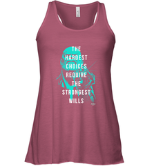 Marvel Infinity War Thanos Strongest Wills Women's Racerback Tank Women's Racerback Tank - skytshirtshop