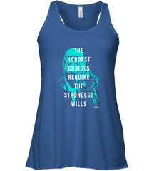 Marvel Infinity War Thanos Strongest Wills Women's Racerback Tank Women's Racerback Tank - skytshirtshop