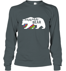 Mama Bear Autism t shirt Autism Awareness Month Long Sleeve T-Shirt Long Sleeve T-Shirt - skytshirtshop